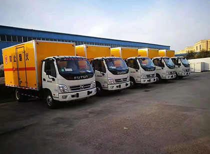 宋洛乡爆破器材运输车